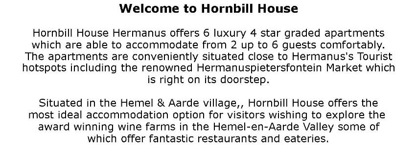 Hornbill House