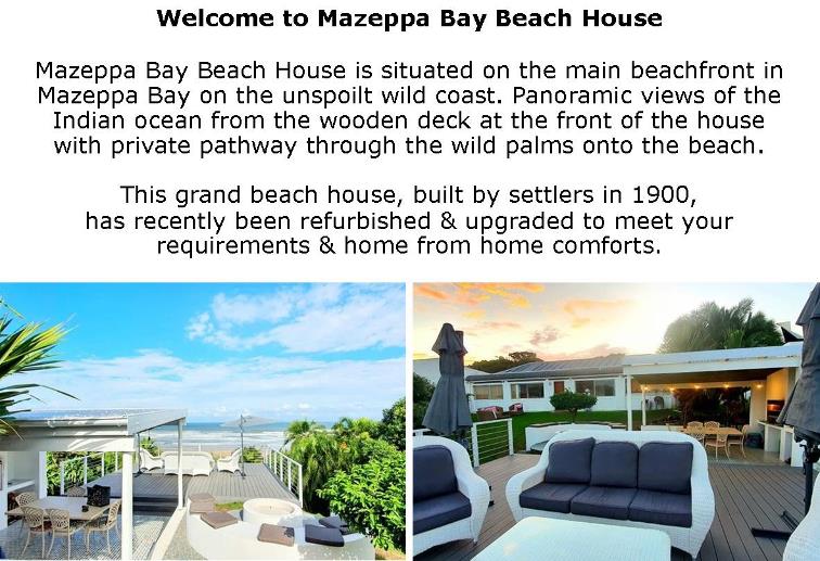 Mazeppa Bay Beach House