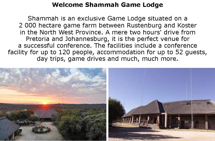 Shammah Game Lodge