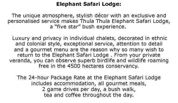 Thula Thula Private Game Lodge
